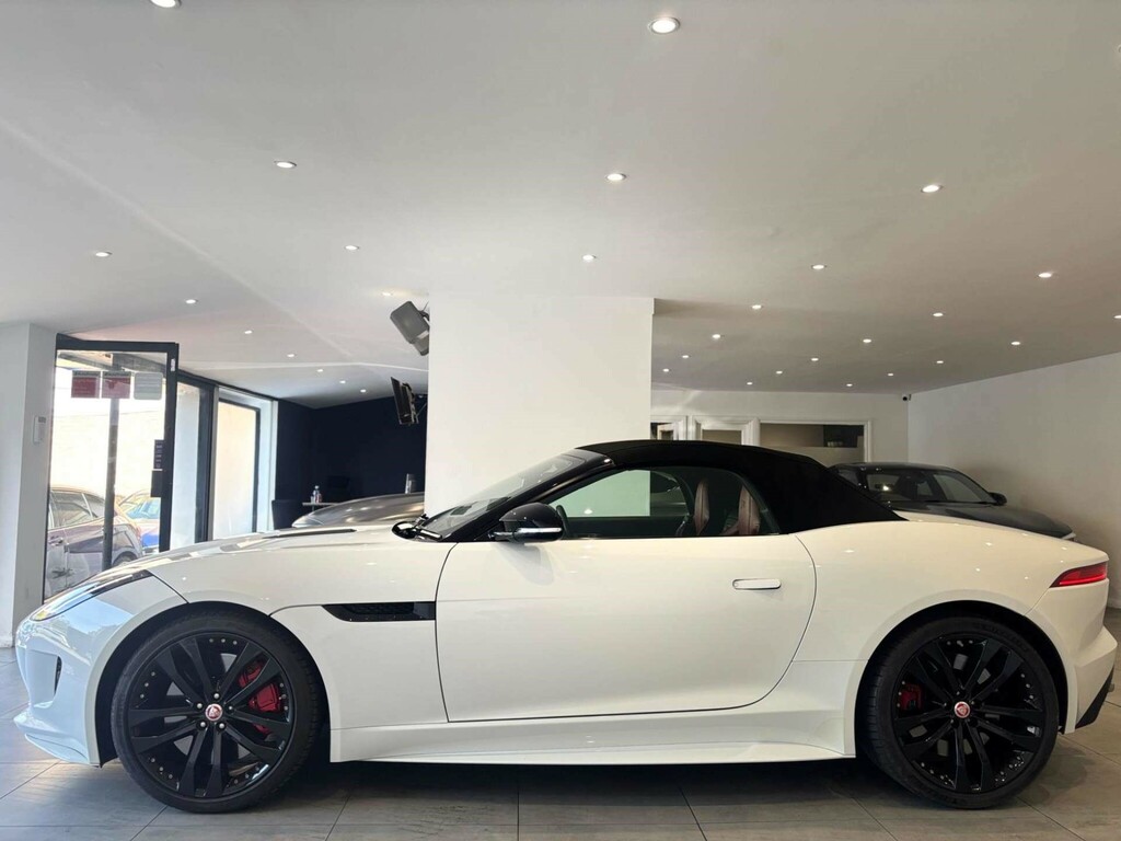 Jaguar F-Type V8 R Euro 6 Ss G8AOK White #6