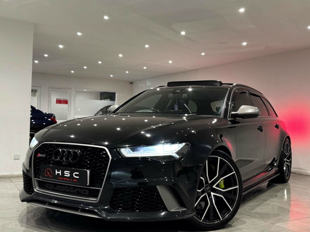 Audi RS6 Avant Tfsi V8 Performance Tiptronic Quattro Euro 6 Ss Black #3