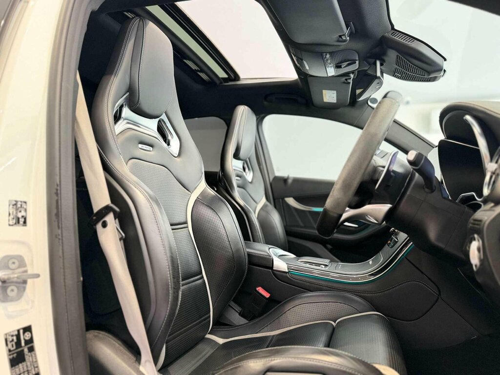 Mercedes-Benz GLC Class 4.0 Glc63 V8 Biturbo Amg S Premium Plus Coupe White #3