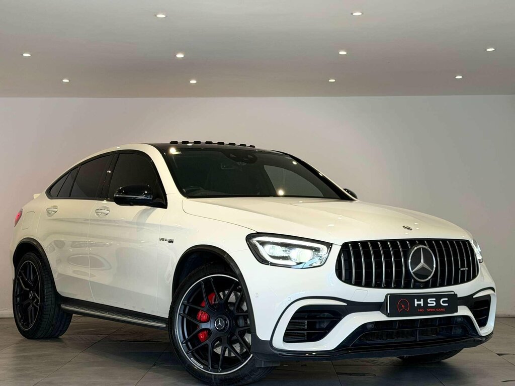 Mercedes-Benz GLC Class 4.0 Glc63 V8 Biturbo Amg S Premium Plus Coupe White