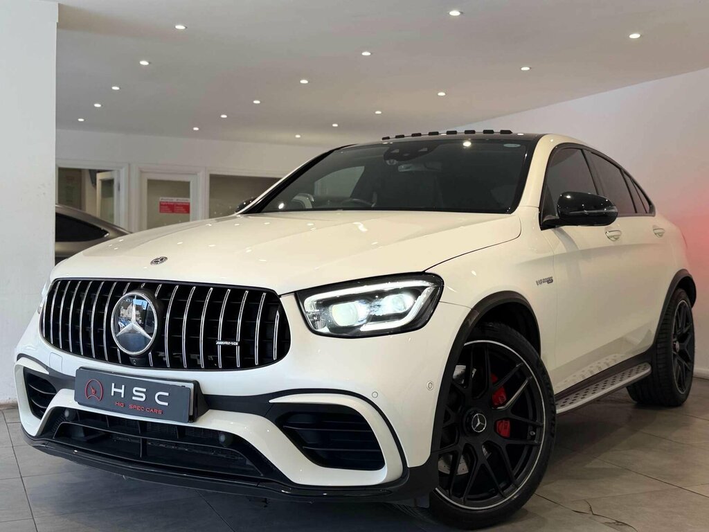 Mercedes-Benz GLC Class 4.0 Glc63 V8 Biturbo Amg S Premium Plus Coupe White #4