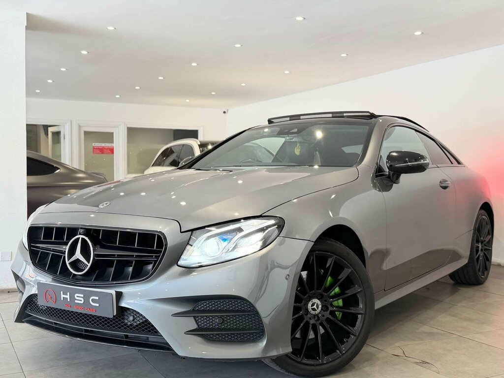 Mercedes-Benz E Class 2.0 E220d Amg Line Premium Plus Coupe ET68OLM Grey #4