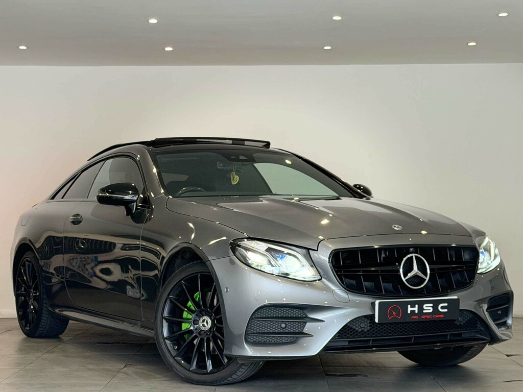Mercedes-Benz E Class Amg Line Premium Plus Coupe G-tronic 4Ma Grey