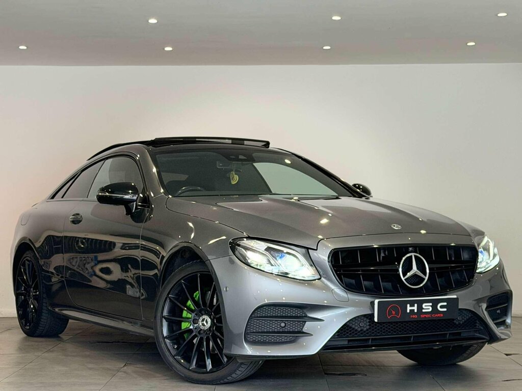 Mercedes-Benz E Class 2.0 E220d Amg Line Premium Plus Coupe ET68OLM Grey