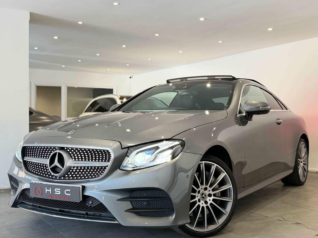 Mercedes-Benz E Class 3.0 E450 V6 Amg Line Premium Plus Coupe Petr Grey #4