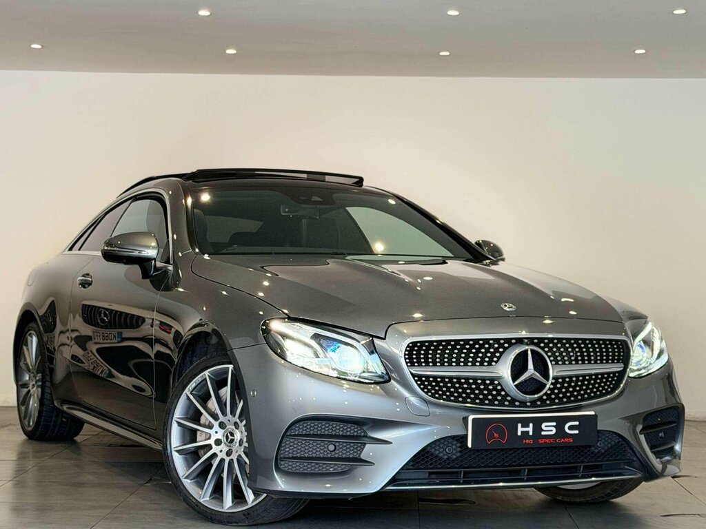 Mercedes-Benz E Class 3.0 E450 V6 Amg Line Premium Plus Coupe Petr Grey