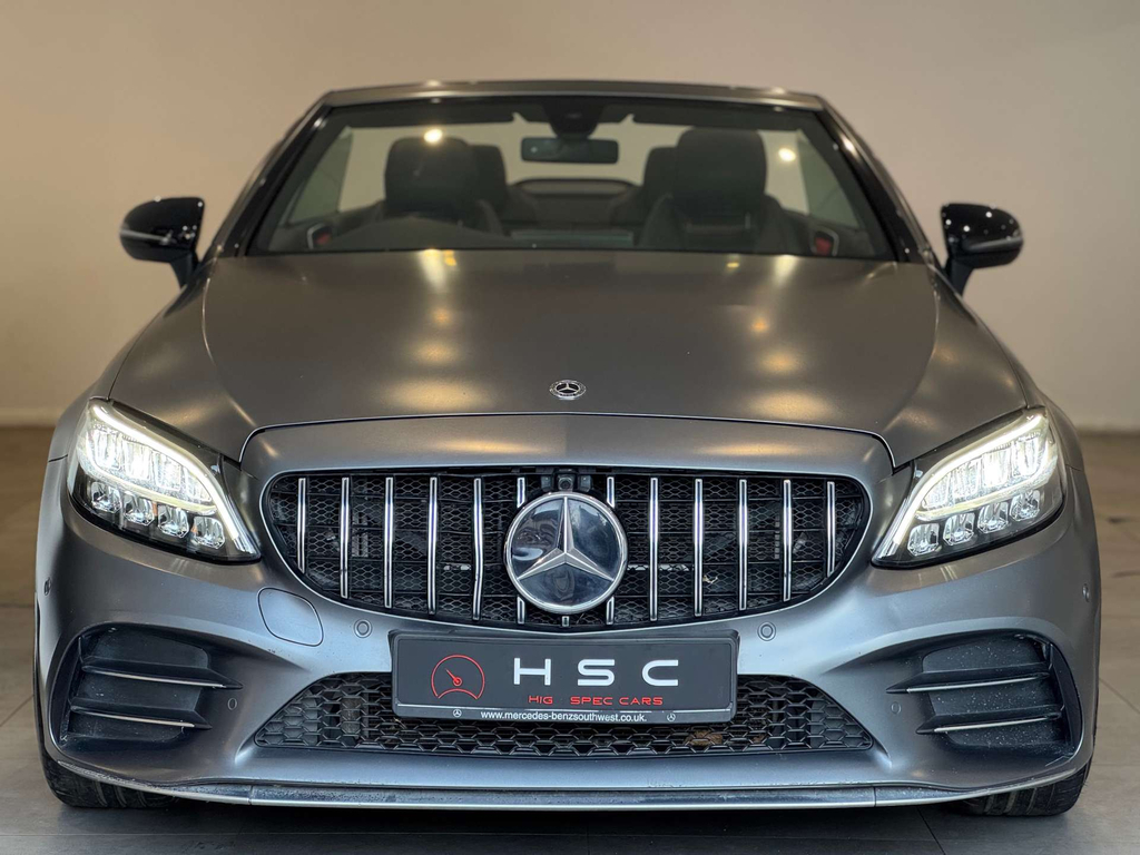 Mercedes-Benz C Class V6 Cabriolet G-tronic 4Matic Euro 6 Ss WF68FNM Grey #6