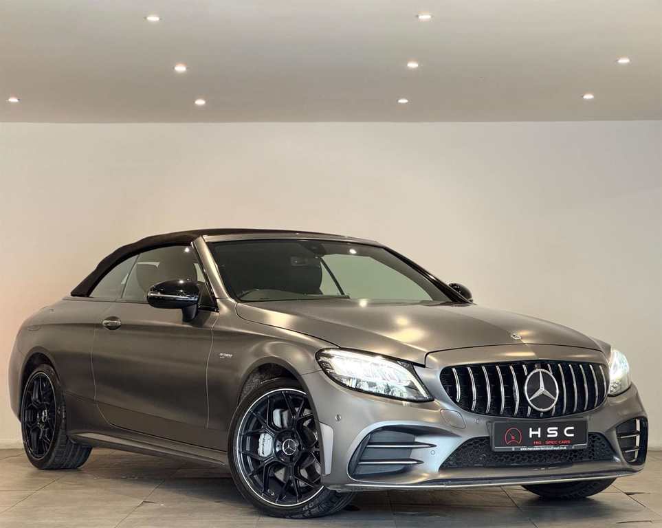 Mercedes-Benz C Class V6 Cabriolet G-tronic 4Matic Euro 6 Ss WF68FNM Grey #2