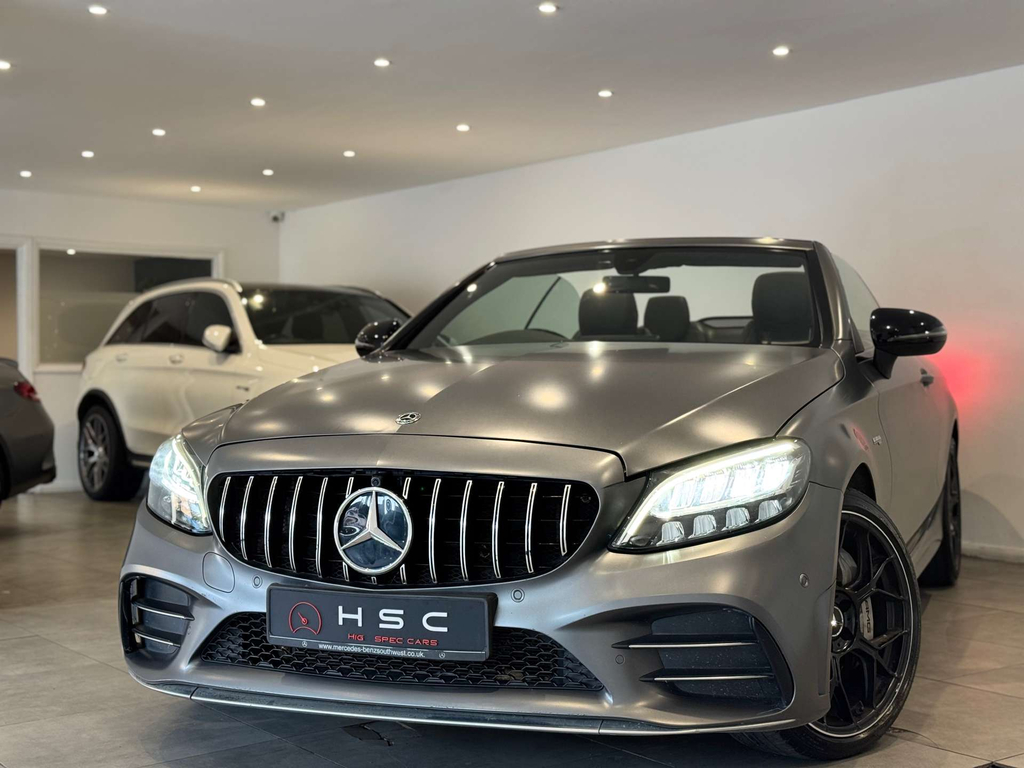 Mercedes-Benz C Class V6 Cabriolet G-tronic 4Matic Euro 6 Ss WF68FNM Grey #4