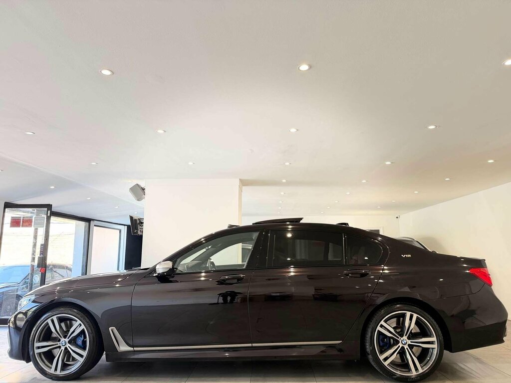 BMW 7 Series 6.6 M760l V12 Saloon Xdrive Euro 6 Black #5