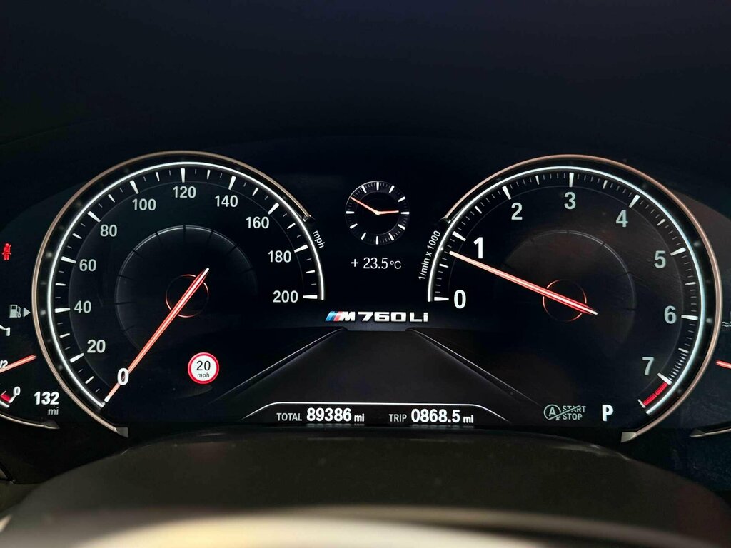 BMW 7 Series Saloon 3.0 730Ld M Sport Euro 6 Ss 20 Black #13