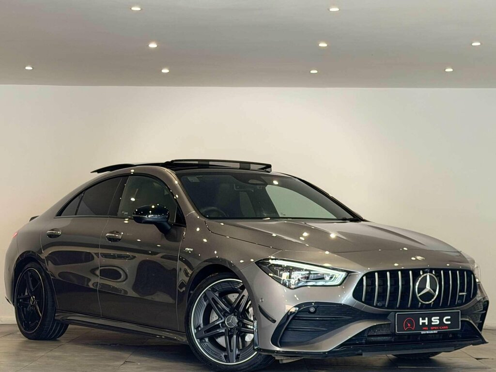 Mercedes-Benz CLA Class 2.0 Cla35h Mhev Amg Premium Plus Coupe Petro Grey