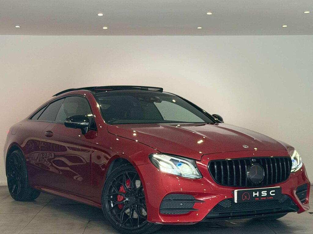 Mercedes-Benz E Class 3.0 E450 V6 Gpf Amg Line Premium Plus Coupe Red