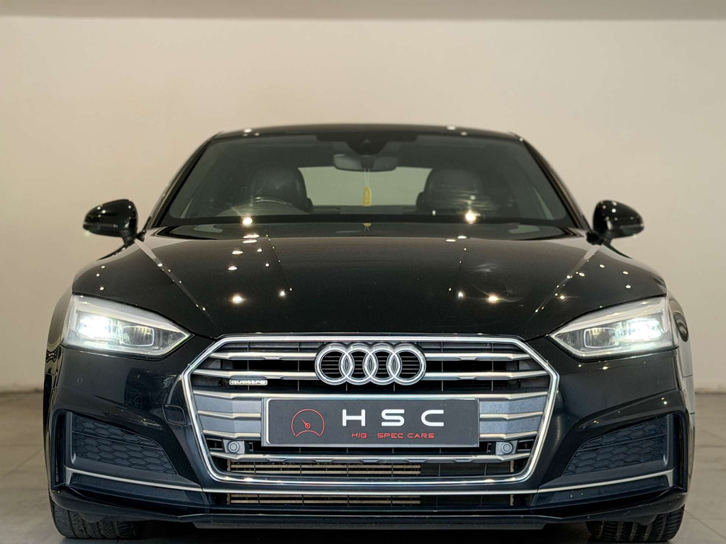 Audi A5 Tfsi S Line Coupe S Tronic Quattro Euro 6 KT67COJ Black #2
