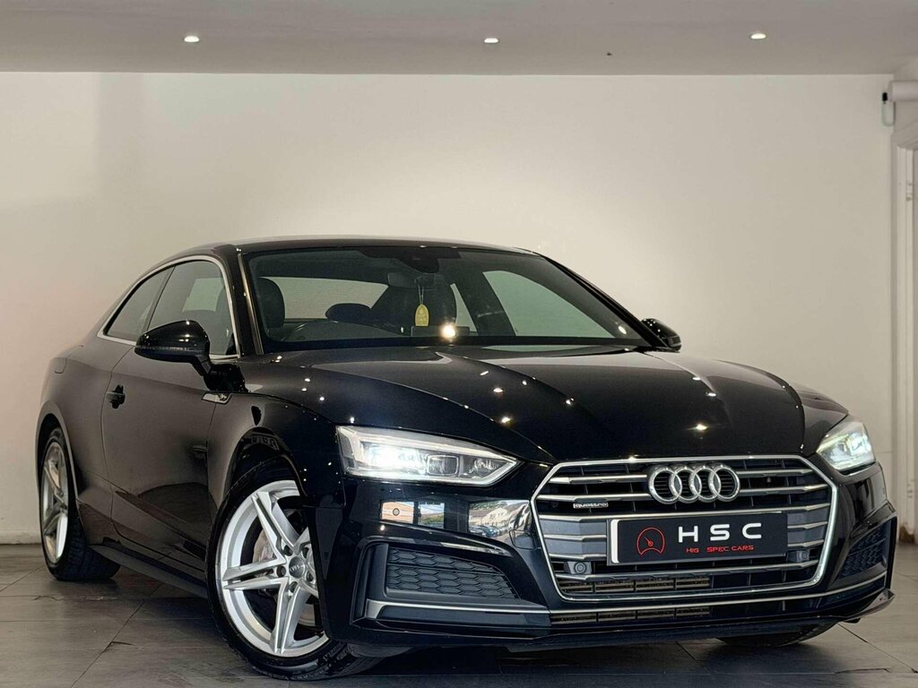 Audi A5 2.0 Tfsi S Line Coupe S Tronic Quattro Black