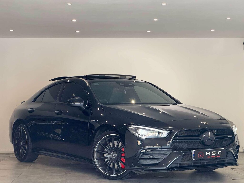 Mercedes-Benz CLA Class 2.0 Cla35 Amg Premium Plus Coupe 7G-d Black