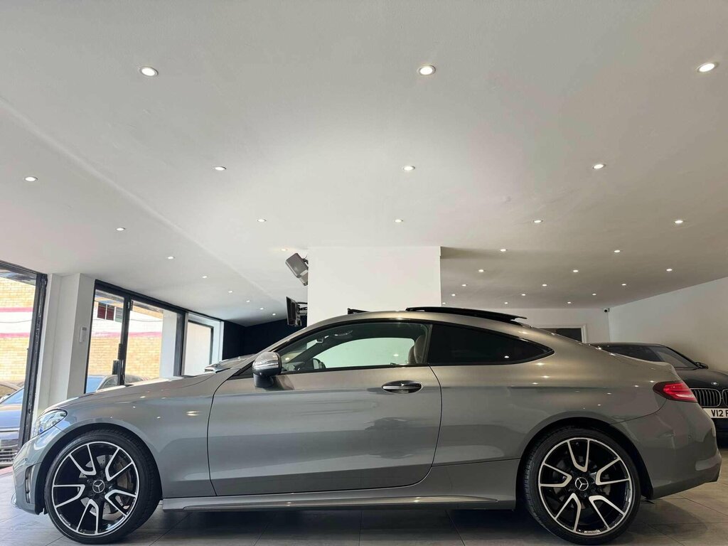 Mercedes-Benz C Class 2.0 C300 Amg Line Premium Plus Coupe Grey #5