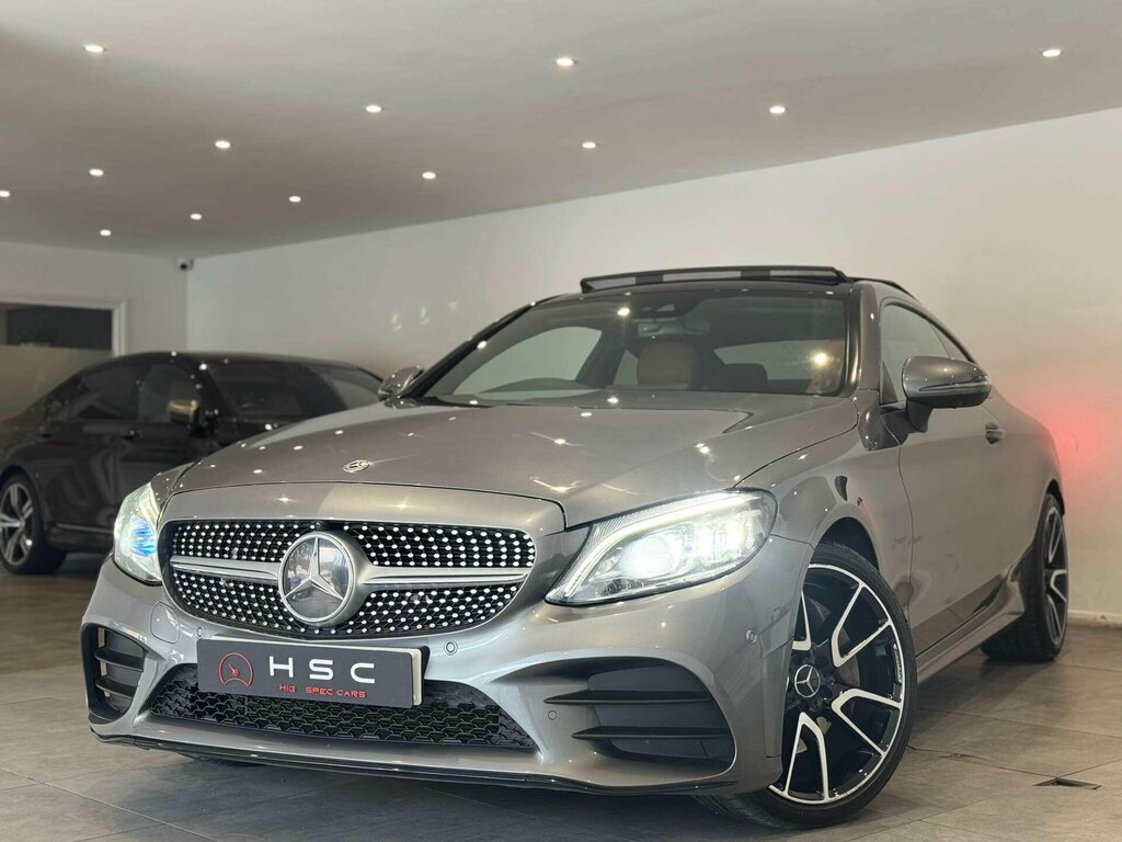 Mercedes-Benz C Class 2.0 C300 Amg Line Premium Plus Coupe Grey #4