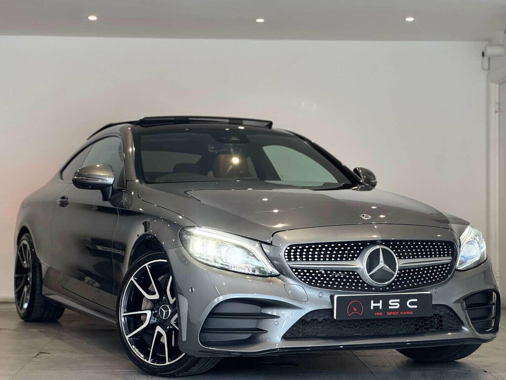 Mercedes-Benz C Class 2.0 C300 Amg Line Premium Plus Coupe Grey