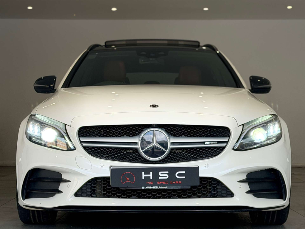 Mercedes-Benz C Class V6 Edition Premium Plus Estate G-tronic KM21HJU White #2