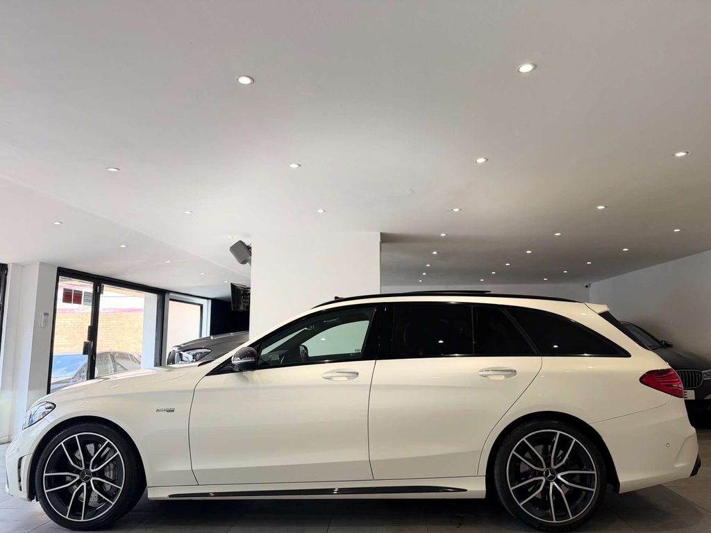 Mercedes-Benz C Class V6 Edition Premium Plus Estate G-tronic KM21HJU White #5