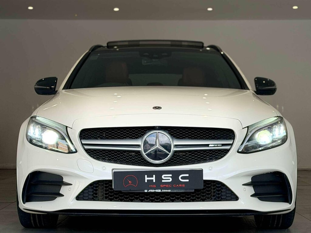 Mercedes-Benz C Class 3.0 C43 V6 Amg Edition Premium Plus Estate P White #2