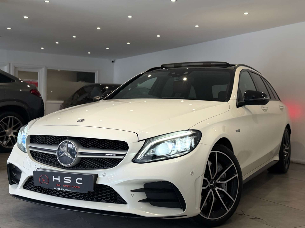 Mercedes-Benz C Class V6 Edition Premium Plus Estate G-tronic KM21HJU White #4