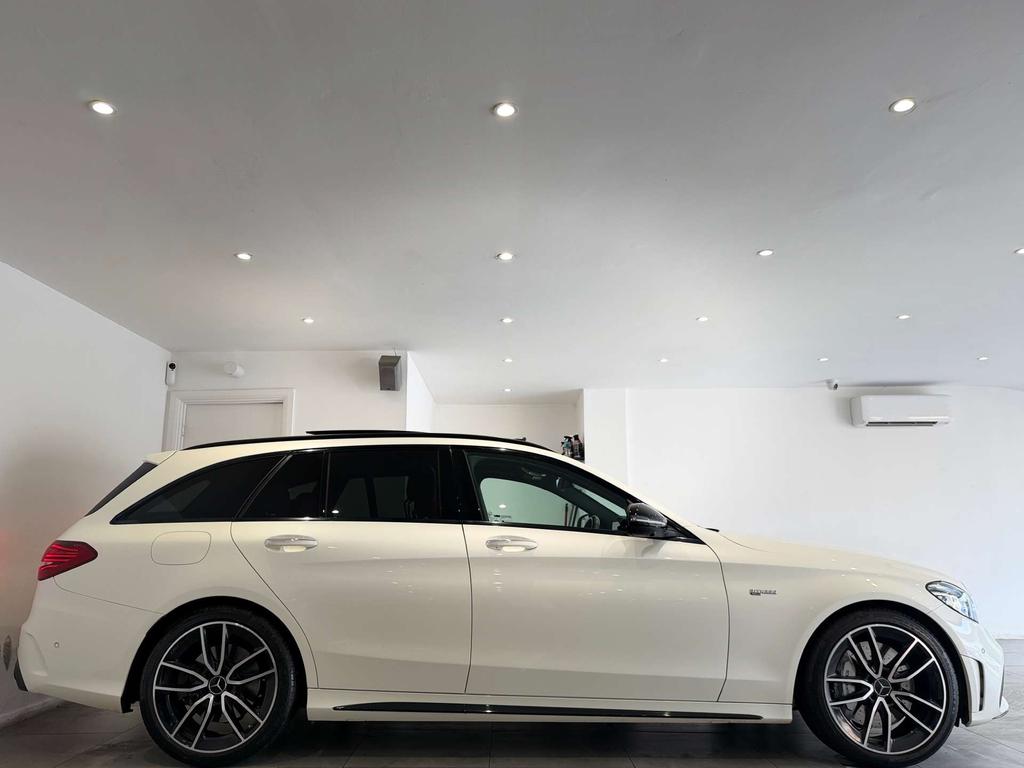 Mercedes-Benz C Class V6 Edition Premium Plus Estate G-tronic KM21HJU White #6