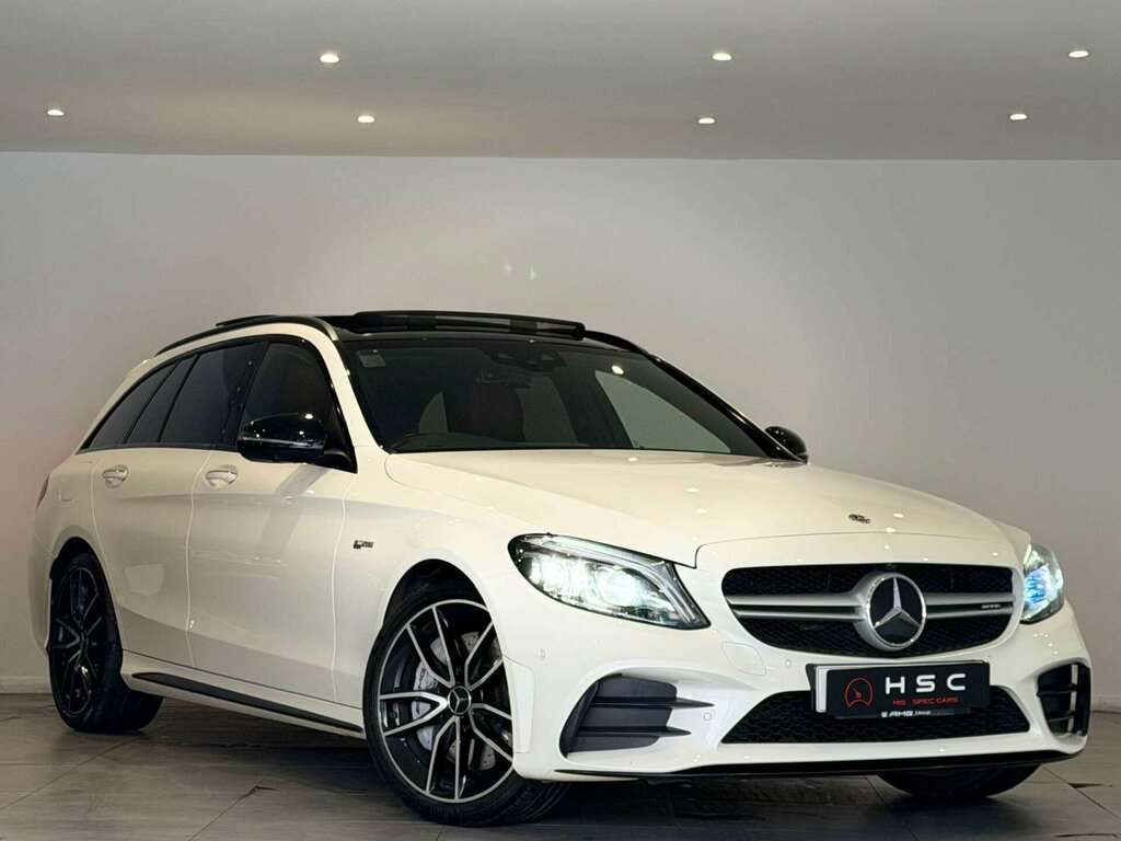 Mercedes-Benz C Class 3.0 C43 V6 Amg Edition Premium Plus Estate P White