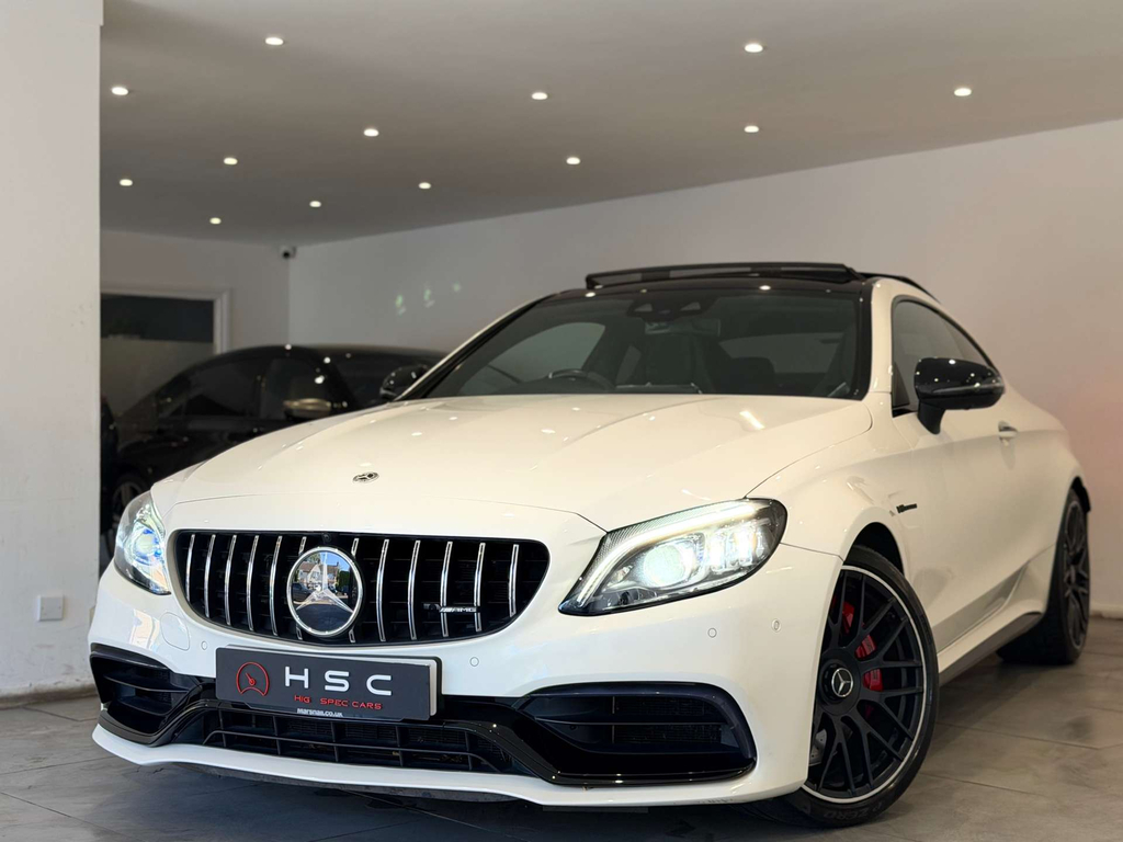 Mercedes-Benz C Class V8 Biturbo Amg S Night Edition Prem Plus Premium White #4