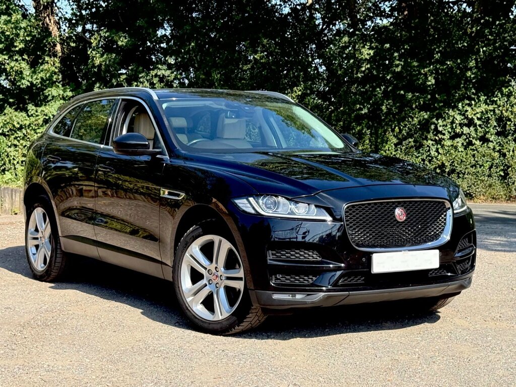 Jaguar F-Pace 2.0 D240 Portfolio Awd Euro 6 Ss Black #5