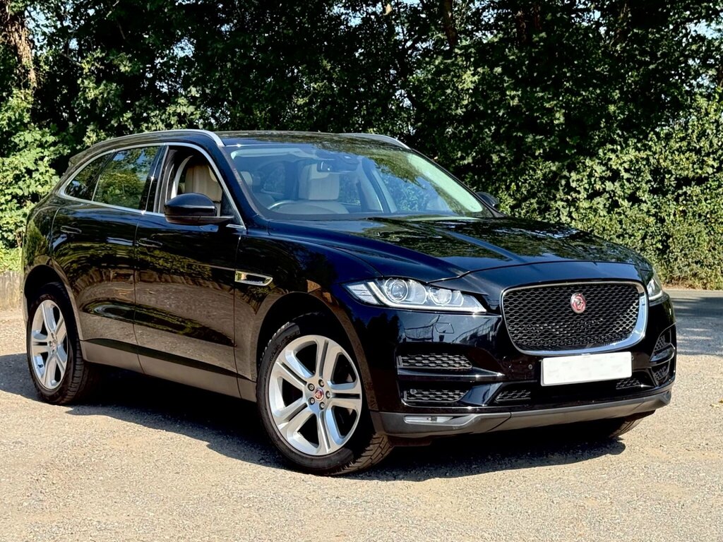 Jaguar F-Pace 2.0 D240 Portfolio Awd Euro 6 Ss Black #6