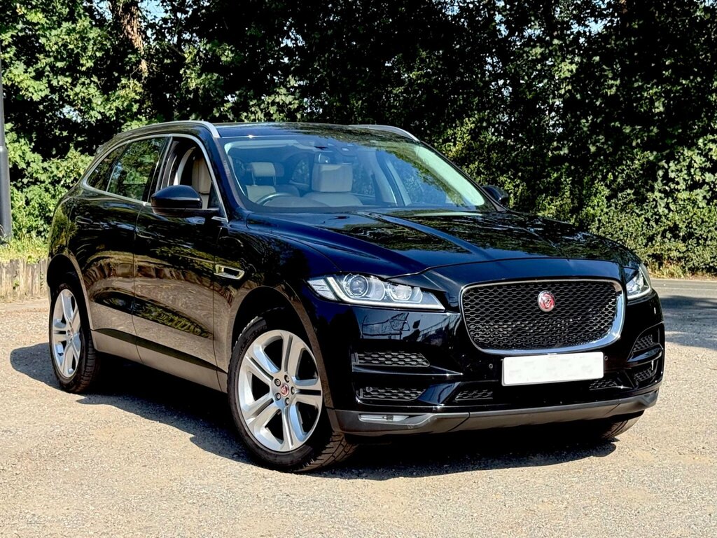 Jaguar F-Pace 2.0 D240 Portfolio Awd Euro 6 Ss Black #4