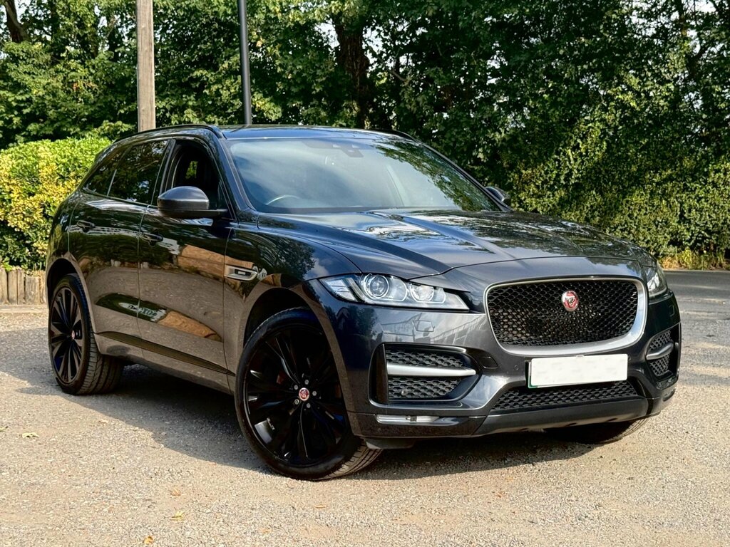 Jaguar F-Pace 2.0 D180 R-sport Awd Euro 6 Ss Grey #4