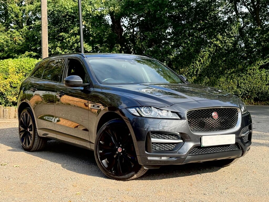 Jaguar F-Pace 2.0 D180 R-sport Awd Euro 6 Ss Grey #5