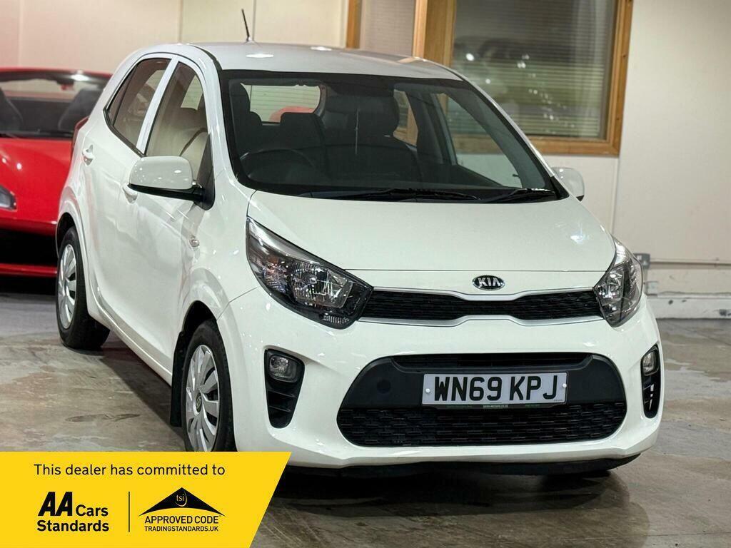 Kia Picanto 1.0 1 Euro 6 S S White