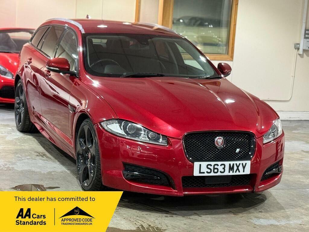 Jaguar XF 2.2D R-sport Sportbrake Euro 5 S S LS63MXY Red