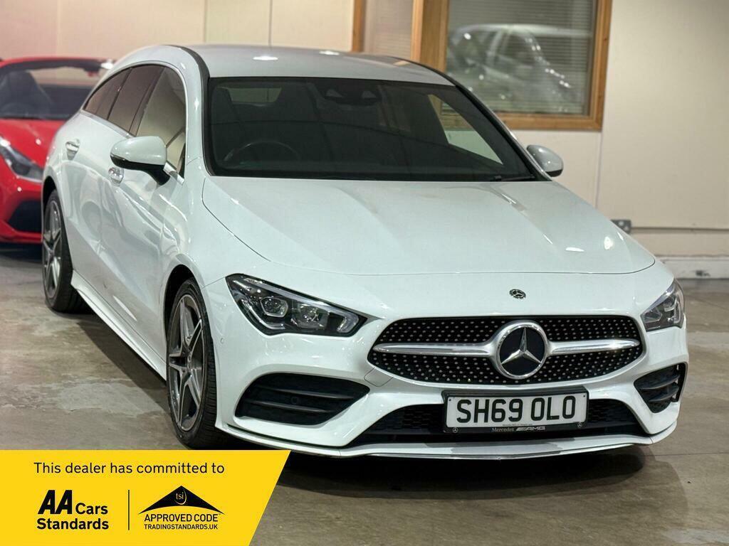 Mercedes-Benz CLA Class 2.0 Cla220d Amg Line Premium Shooting Brake 8G-d SH69OLO White