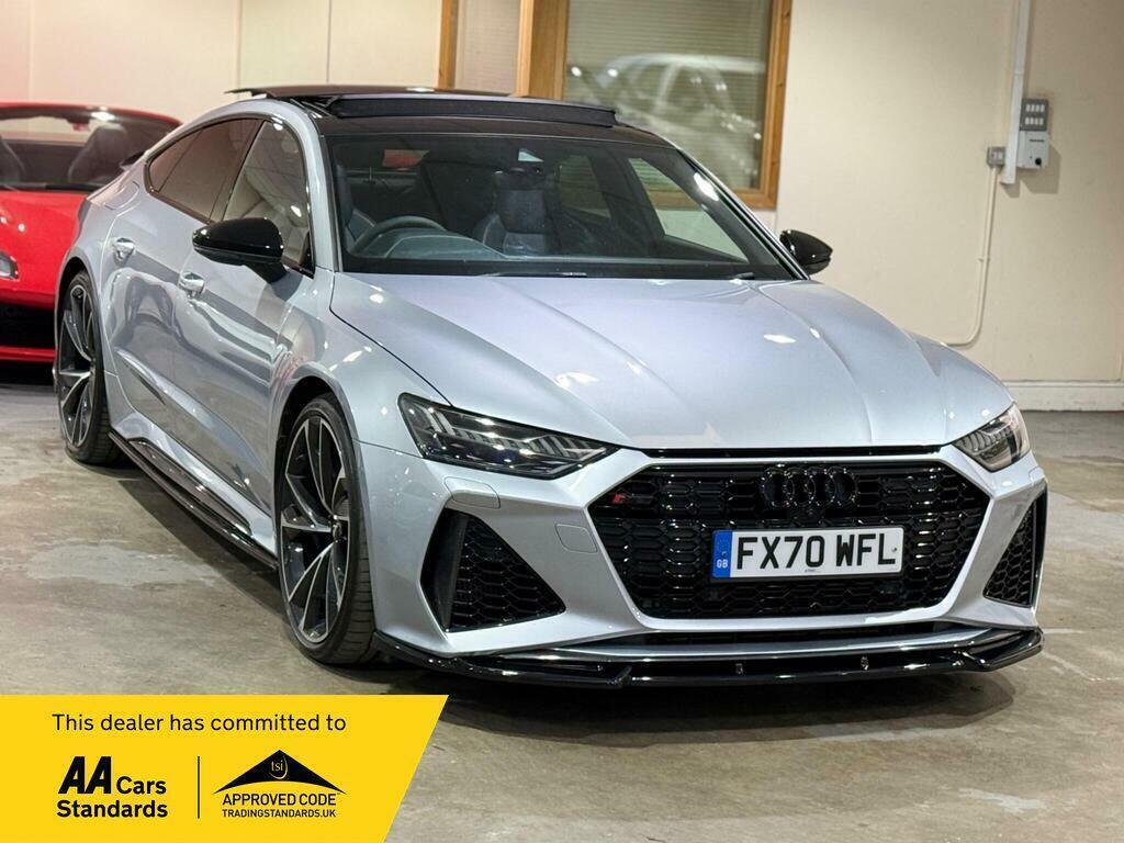 Audi RS7 4.0 Tfsi V8 Carbon Black Sportback Tiptronic Quatt Silver