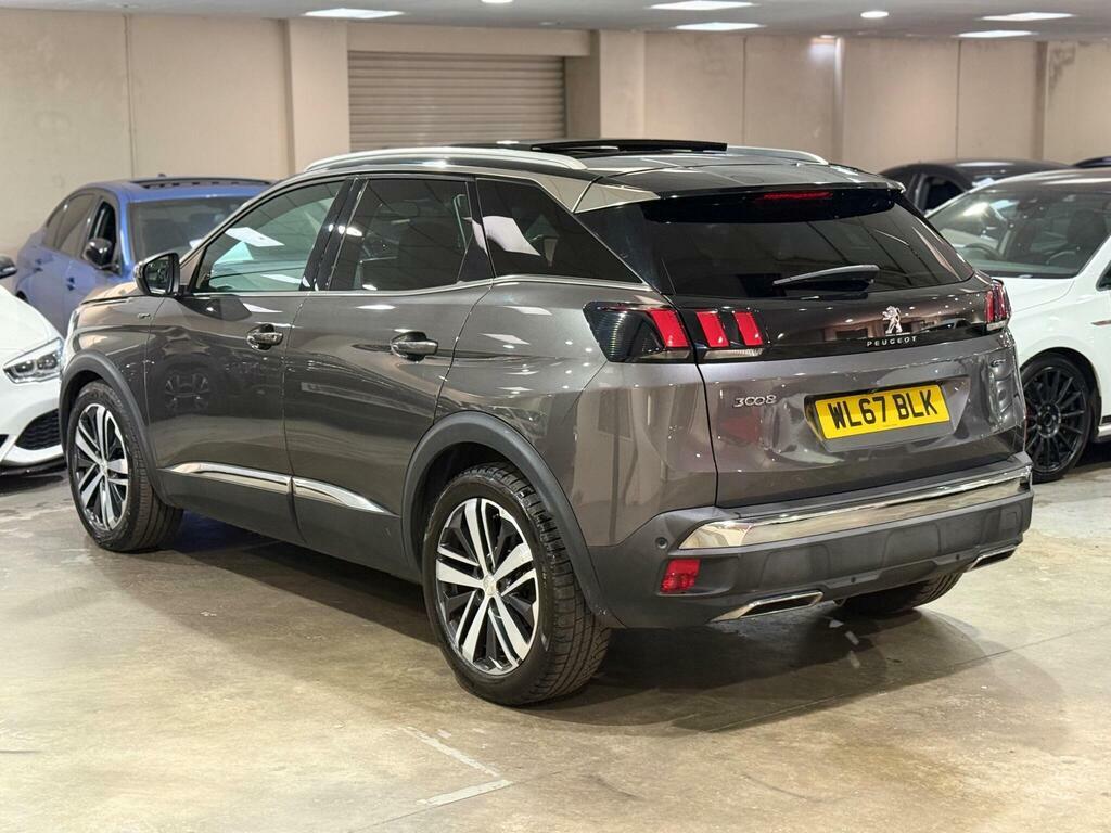 Peugeot 3008 2.0 Bluehdi Gt Eat Euro 6 S S WL67BLK Grey #6