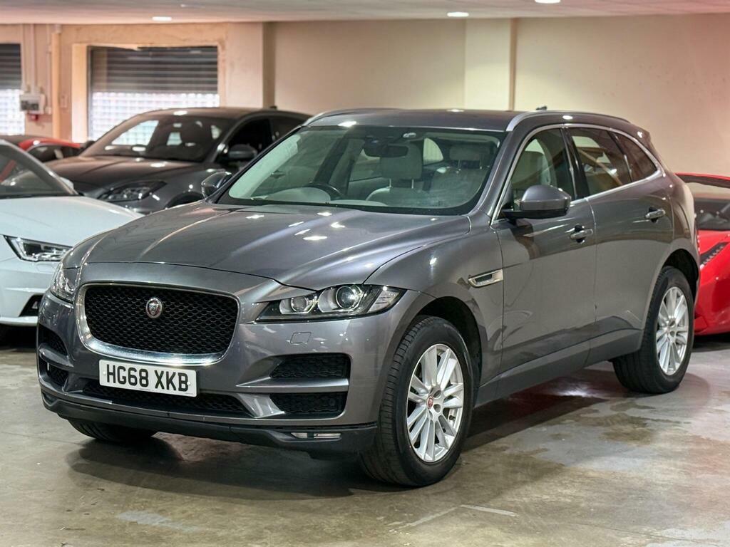 Jaguar F-Pace 2.0 D180 Portfolio Awd Euro 6 S S Grey #3
