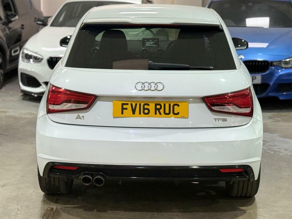 Audi A1 1.4 Tfsi Cod Black Edition S Tronic Euro 6 S S FV16RUC White #5