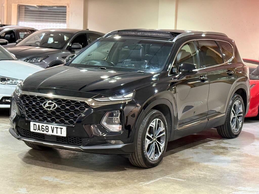 Hyundai Santa Fe 2.2 Crdi Premium Se 4Wd Euro 6 S S Black #3