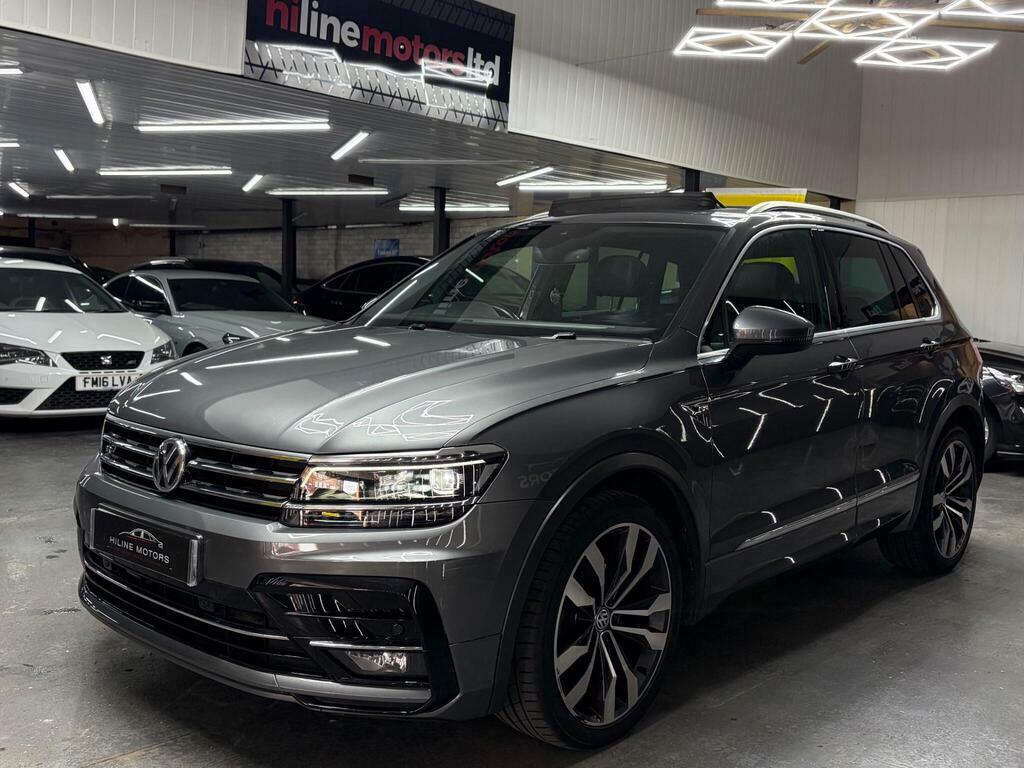 Volkswagen Tiguan 2.0 Tdi R-line Dsg 4Motion Euro 6 S S Grey #3