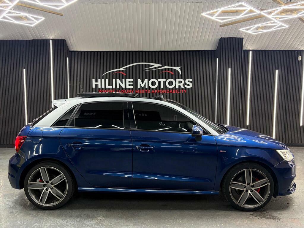 Audi A1 1.4 Tfsi S Line Sportback Euro 6 S S Blue #6