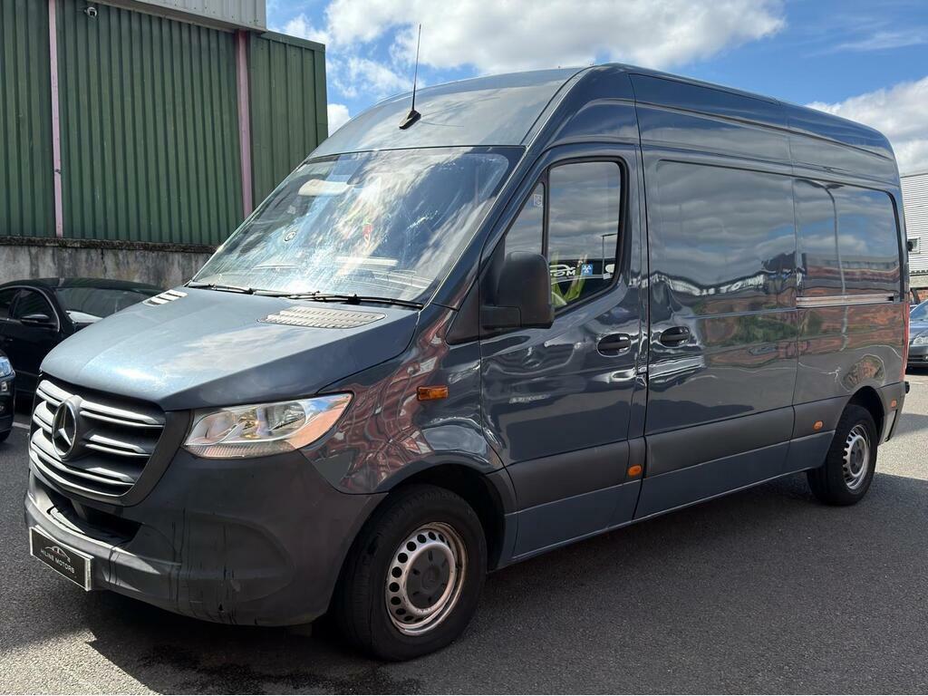 Mercedes-Benz Sprinter 2.1 314 Cdi Fwd L2 H2 Euro 6 Grey #3