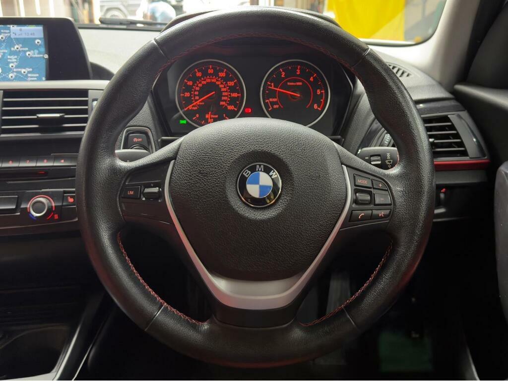 BMW 1 Series 116I M Sport 5-Door Silver #10