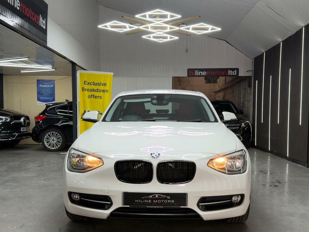 BMW 1 Series 2.0 118D Sport Euro 5 S S White #2