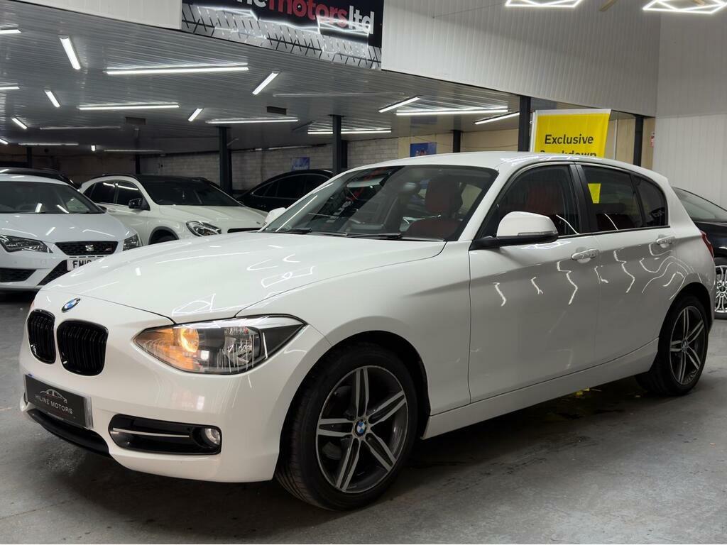 BMW 1 Series 2.0 118D Sport Euro 5 S S White #3