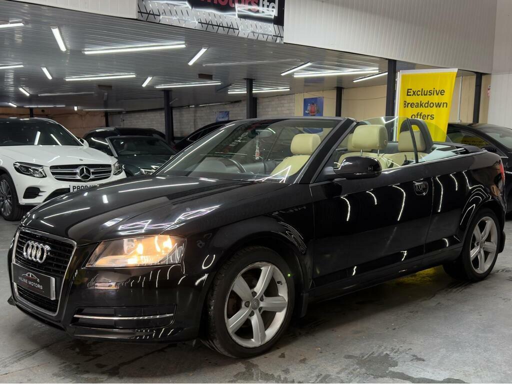 Audi A3 Cabriolet 1.6 Tdi Technik Euro 5 S S Black #2